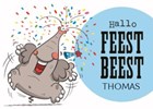 funny mail hallo feest beest